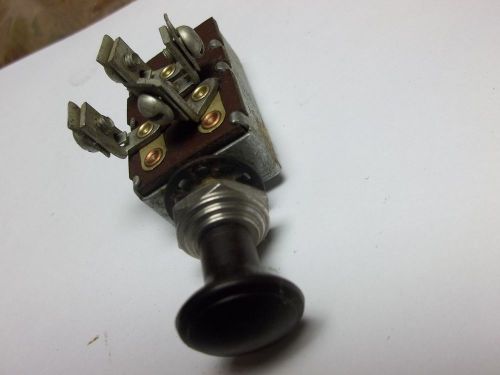 Vintage 30-40s chevy/ford/dodge/model a/studebaker headlight switch nos bakelite