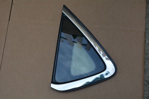 2008-2015 infiniti ex35 ex qx50 rear quarter panel window glass driver left oem