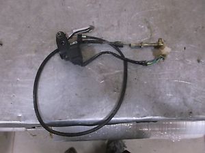 1998 yamaha mountain max 600 parking brake cable and lever dimmer switch #y216