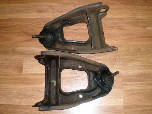 1962-1967  nova chevy ii front upper control a-arms pair used oem