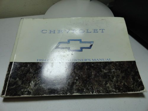 1994 chevrolet camaro owners manual book literature original guide,free shipping