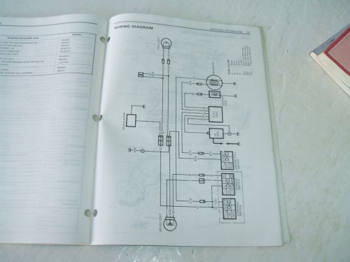 Original suzuki alt 185 3-wheeler atv service manual