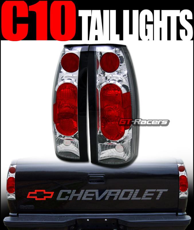 Euro altezza tail lights brake lamps g2 1988-1998 chevy gmc c/k c10 truck suv yd