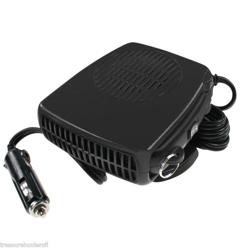 Peak 12v heater defroster fan portable car truck suv van warm winter cold drive