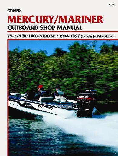 Mercury marine outboard boat service repair manual 1994 1996 115hp 150hp 90hp 