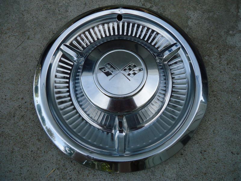 1 14" 1958 chevrolet impala hubcap wheel hub cap cover 58 chevy bel air
