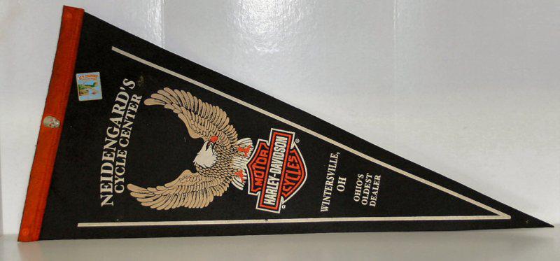 Harley davidson neidengard cycle center low country wintersville oh pennant/pin 