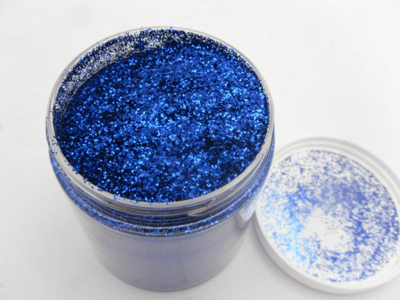 8 oz metal flake sapphire blue 