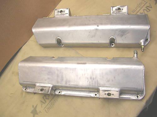 Sheet metal aluminum billet valve covers ford 351c 400