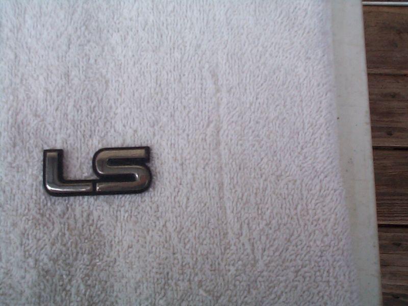 Ls ford sticker emblem-logo-decal-black/silver oem-mazda