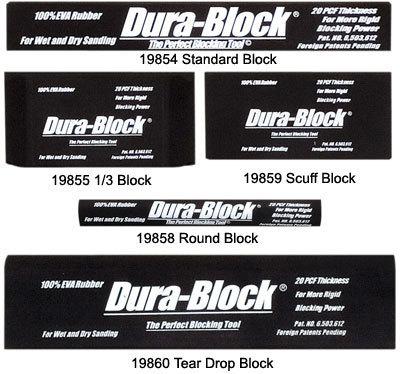 Durablock shorty 5 piece dura block sanding kit