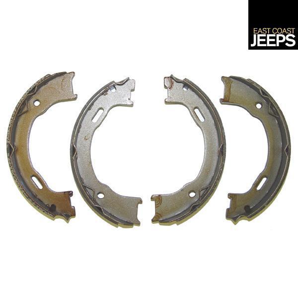 16731.03 omix-ada emergency brake shoes, 03-06 jeep wranglers and libertys, by