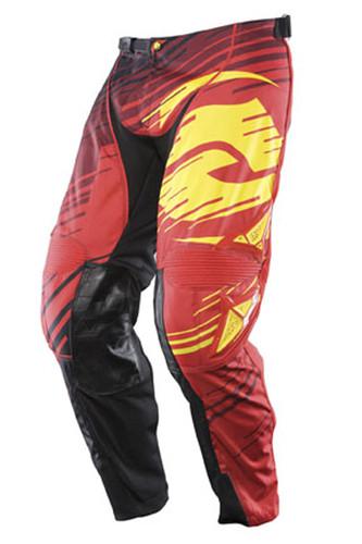 New answer alpha adult motocross pants, red/black, us-36