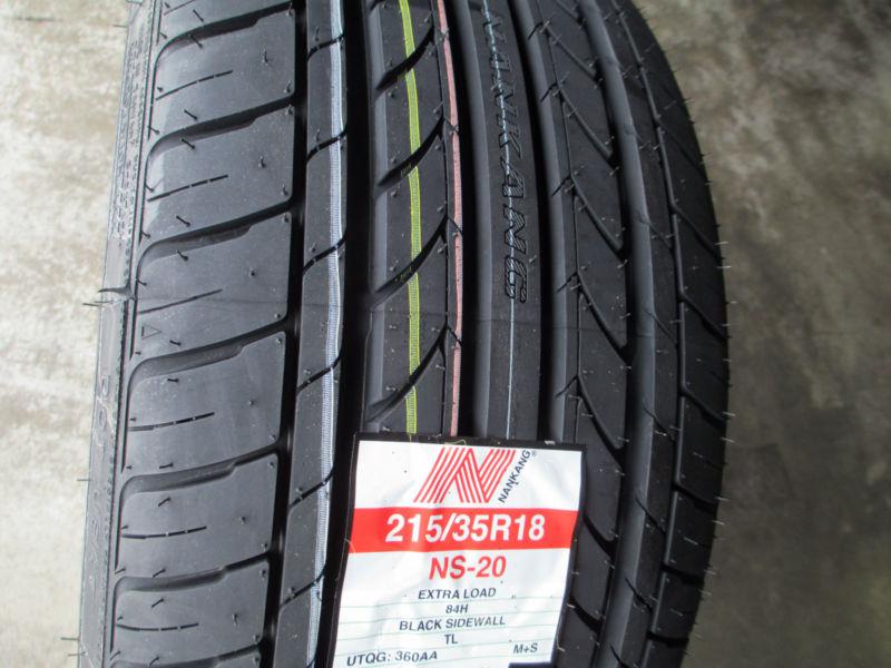 4 new 215/35r18 inch nankang ns-20 tires 215 35 18 r18 2153518 