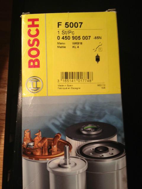 Bosch 0450905007-  f5007 -  fuel filter mercedes - benz 