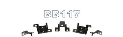 70 71 72 camaro rear bumper bracket set 1970 1972 1972