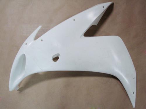 Left middle fairing cowl for 2004-2005 yamaha yzf yzf r1 04-05 unpainted white