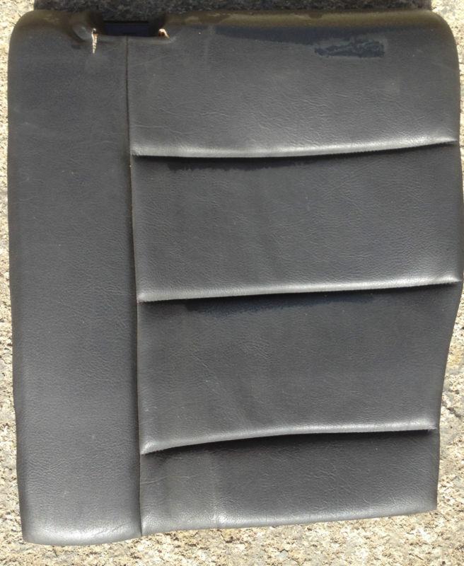 Bmw e36 coupe 318is 325is 328is m3 rear left seat back rest black fold down