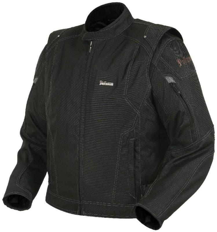 Pokerun 3 in 1 mens black 3xl textile motorcycle mesh jacket vest xxxl
