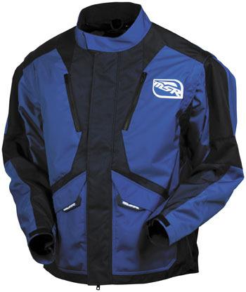 Msr trans jak 2xl dirt bike blue jacket enduro dual sport atv mx xxl