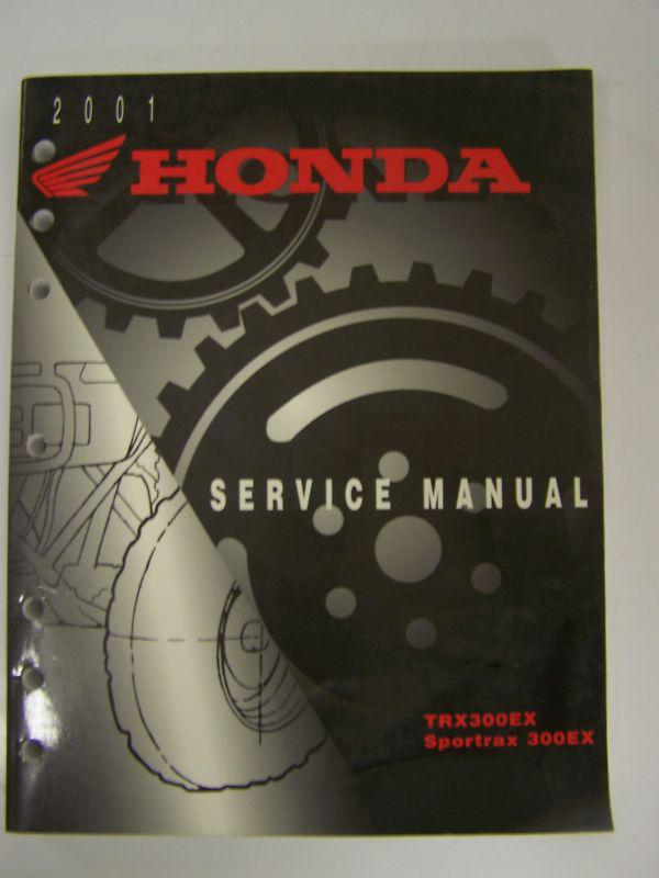 2001 honda trx300ex sportrax atv oem service shop repair manual