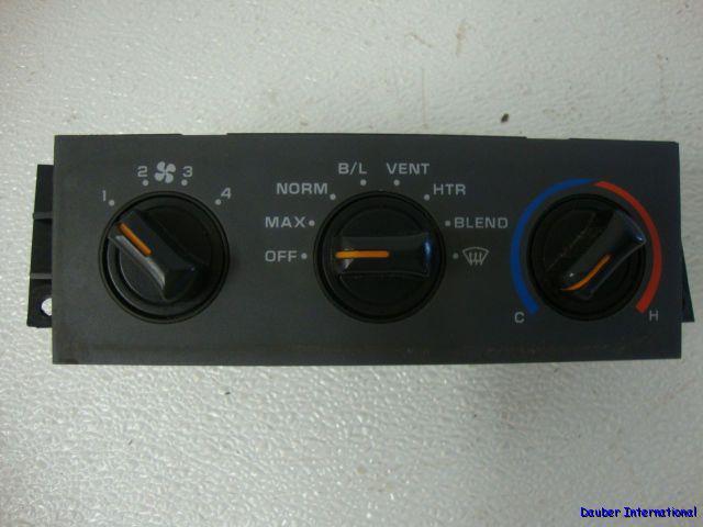 1994 chevrolet beretta temperature controls w/ac oem