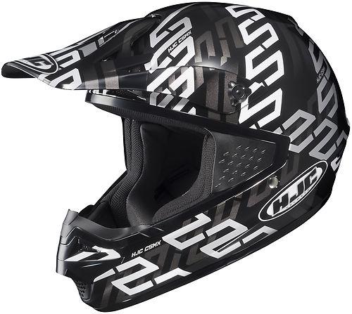 Hjc cs-mx link off road motocross helmet black size x-small