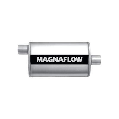 Magnaflow 11225 muffler 2.25" inlet/2.25" outlet stainless steel natural each