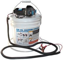 Itt jabsco diy oil change system with pump & 3.5 gallon bucket 17850-1012