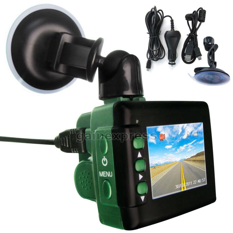 2.0" lcd car dvr eye black box camera video audio recorder usb w/ 2gb sd card