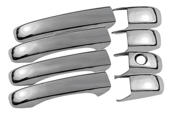 Ses trims ti-dh-213 11-12 ford edge door handle covers suv chrome trim 3m abs
