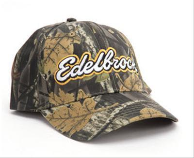 Edelbrock hat ball cap style cotton camouflage adult one size fits all each 9162