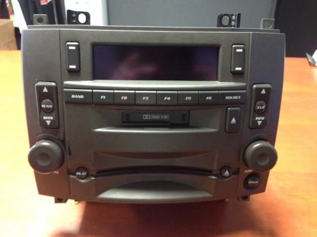 Cadillac cts  cd tape radio made by vdo gm # 25 741 528