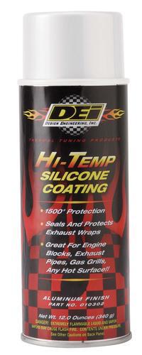 Design engineering dei exhaust wrap coating high-temperature white 12 oz. can ea