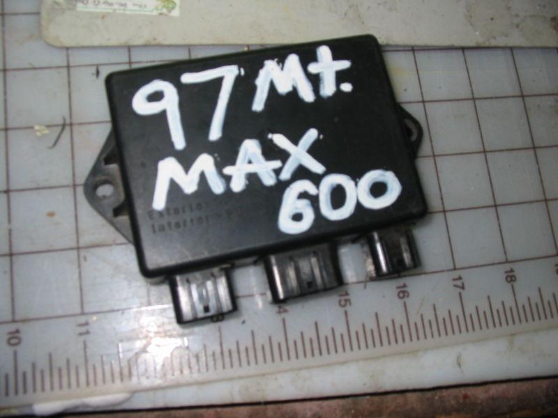 Yamaha mountain max v-max 600 cdi box twin brain box 1997