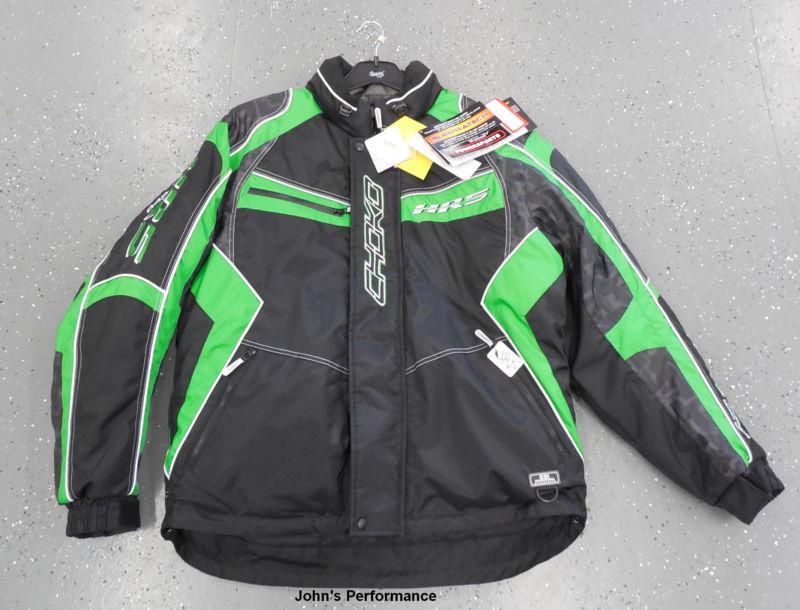 Choko hr5 green mens snowmobile jacket coat l  2xl 
