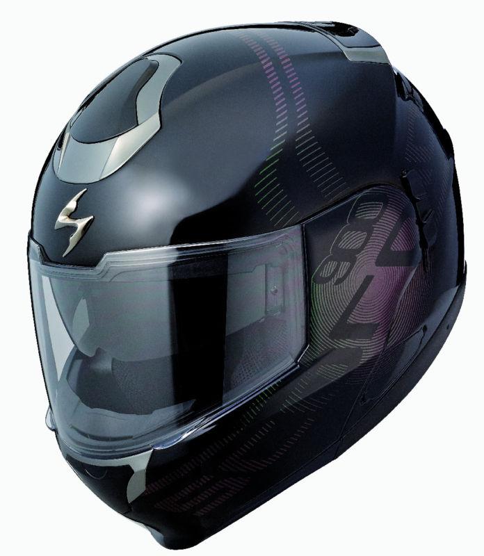 Scorpion exo-900 transformer furtive black modular xl helmet extra large
