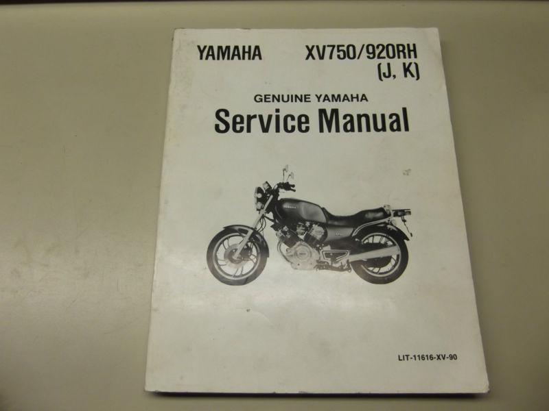 Yamaha xv750/920rh ( j, k ) service manual yamaha motor co.,ltd