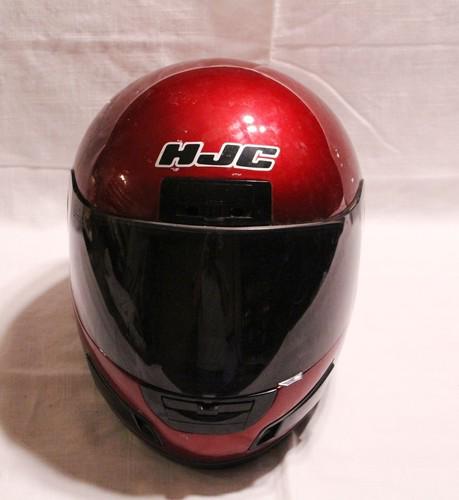 Hjc full face lg l cl-12 cl12 motorcycle street bike dot snell helmet mens xl