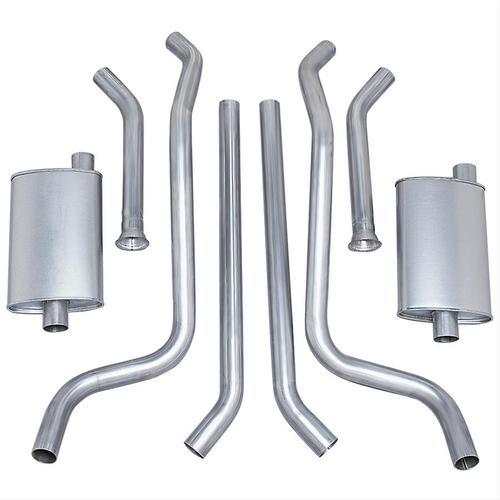 Summit racing header-back dual exhaust system 680101