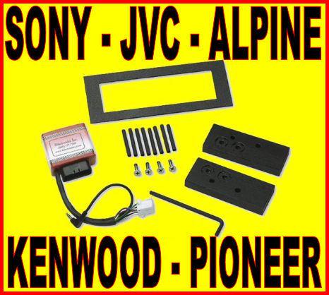 Biketronics retro radio cd install adapter kit harley touring flht flhx flhtc