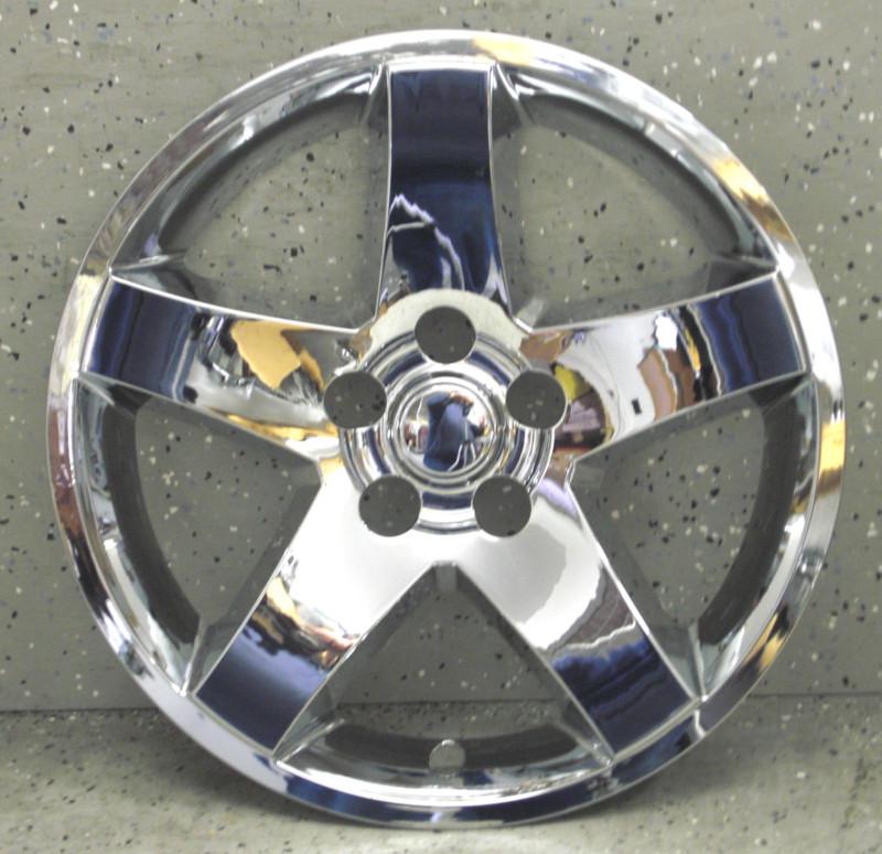 Dodge magnum 17" chrome wheel skins liners hubcap (1 piece) 344x / 344-17