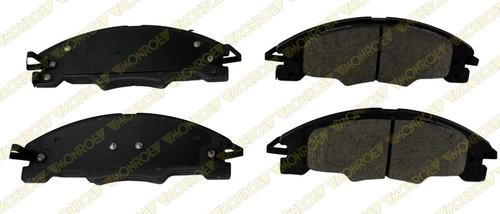 Monroe gx1339 brake pad or shoe, front-monroe prosolution ceramic brake pad