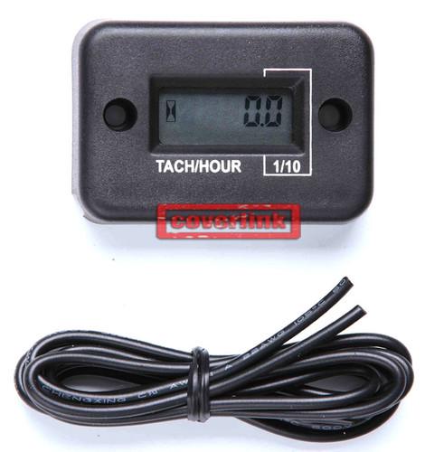 Tachometer hour meter for motorcycle atv snowmobile boat 2/4 stroke gas engine