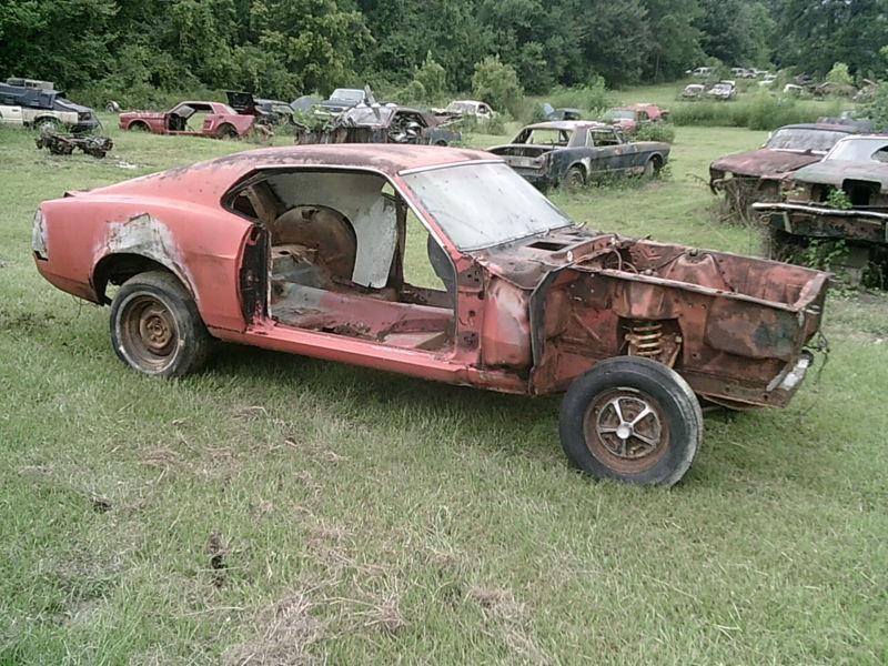 1970 mustang fastback parts car/good roof