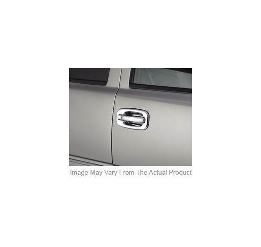 Ventshade door handle cover set of 2 outer exterior new chrome chevy 685205