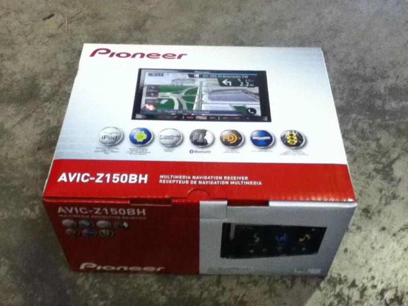 Pioneer avic-z150bh automobile audio/video gps navigation system