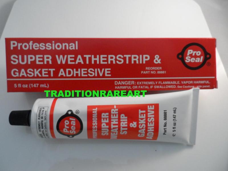 2x professional super weatherstrip & gasket adhesive pro seal ( 2 pcs )