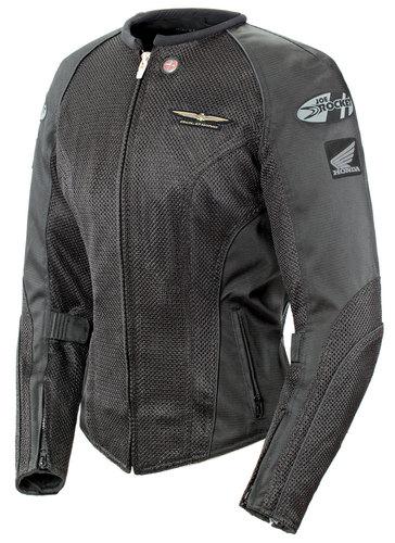Joe rocket honda women's skyline 2.0 motorcycle jacket black size x-large