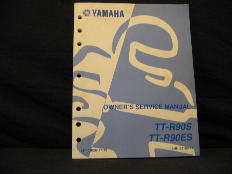 Yamaha motorcycle owners & service manual - tt-r90s tt-r90es 1st edition mar 03